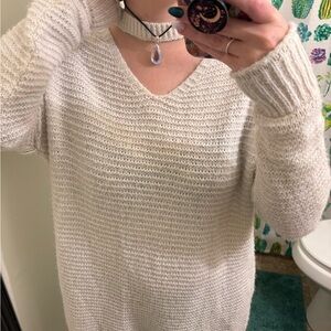 Cozy Cream Knit Sweater